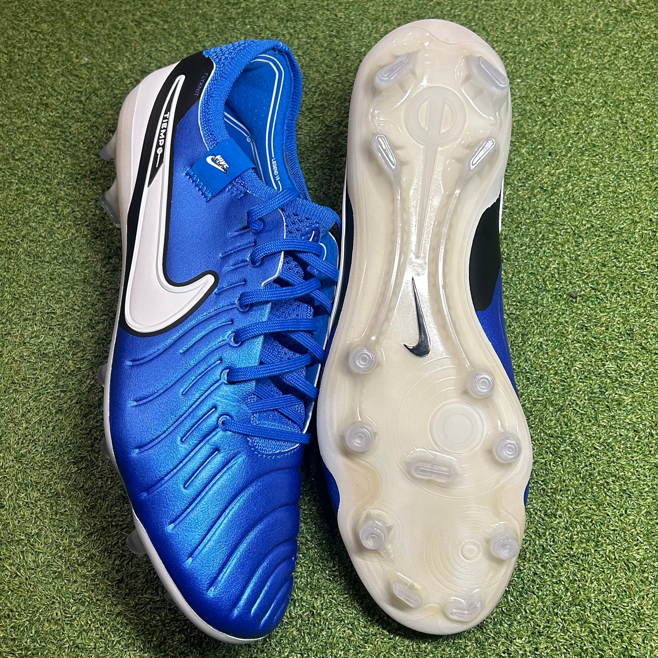 Nike Tiempo Legend 10 Elite FG Soar Blue White side view