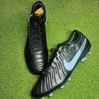 Nike Tiempo Legend 10 Elite FG Black/Ice Blue