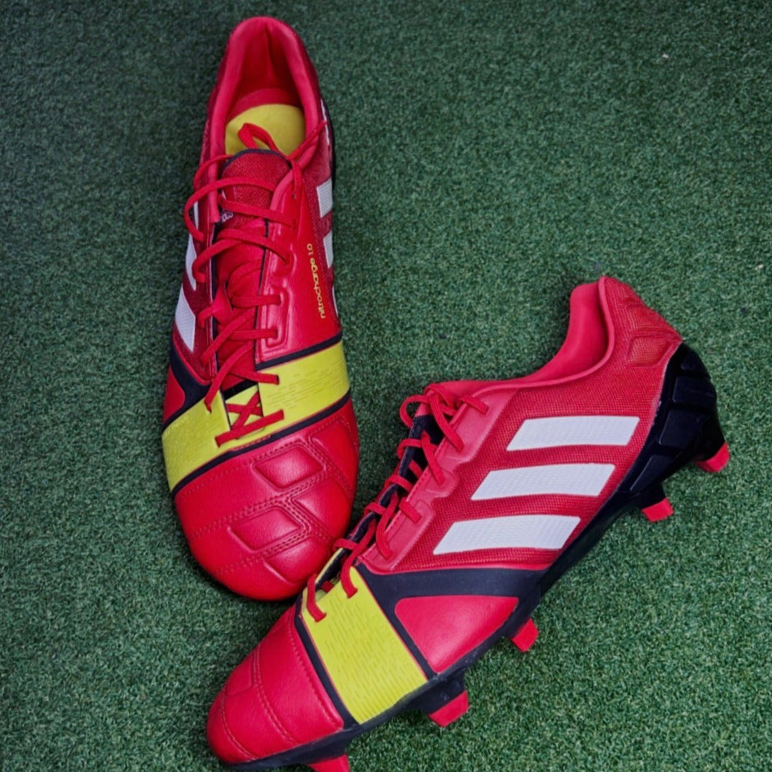 Adidas Nitrocharge 1.0 FG Red/Electricity Yellow/Black/White