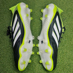COPA PURE 3 ELITE FIRM GROUND BOOTS Core Black / Cloud White / Lucid Lemon