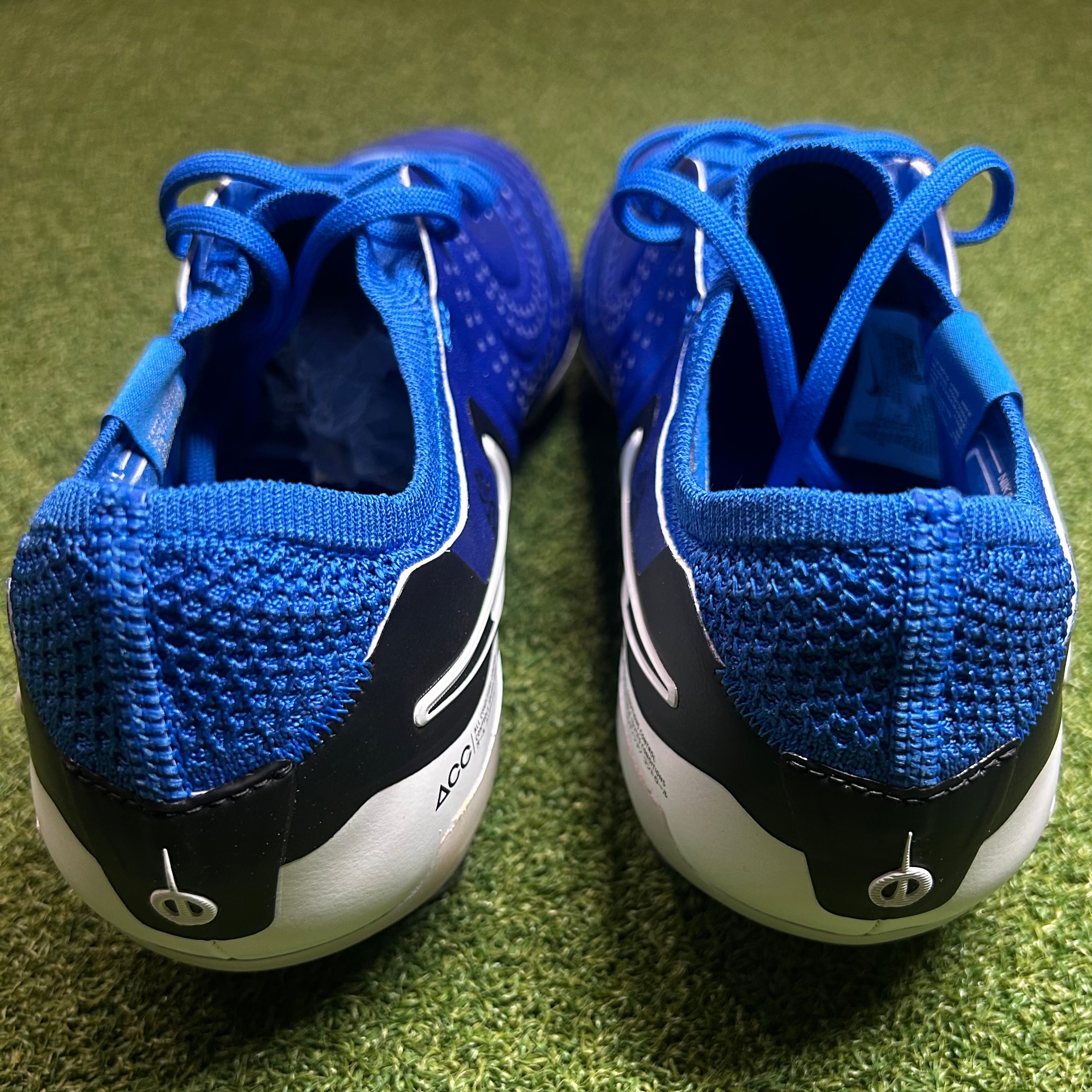 Nike Tiempo Legend 10 Elite FG Soar Blue White behind view