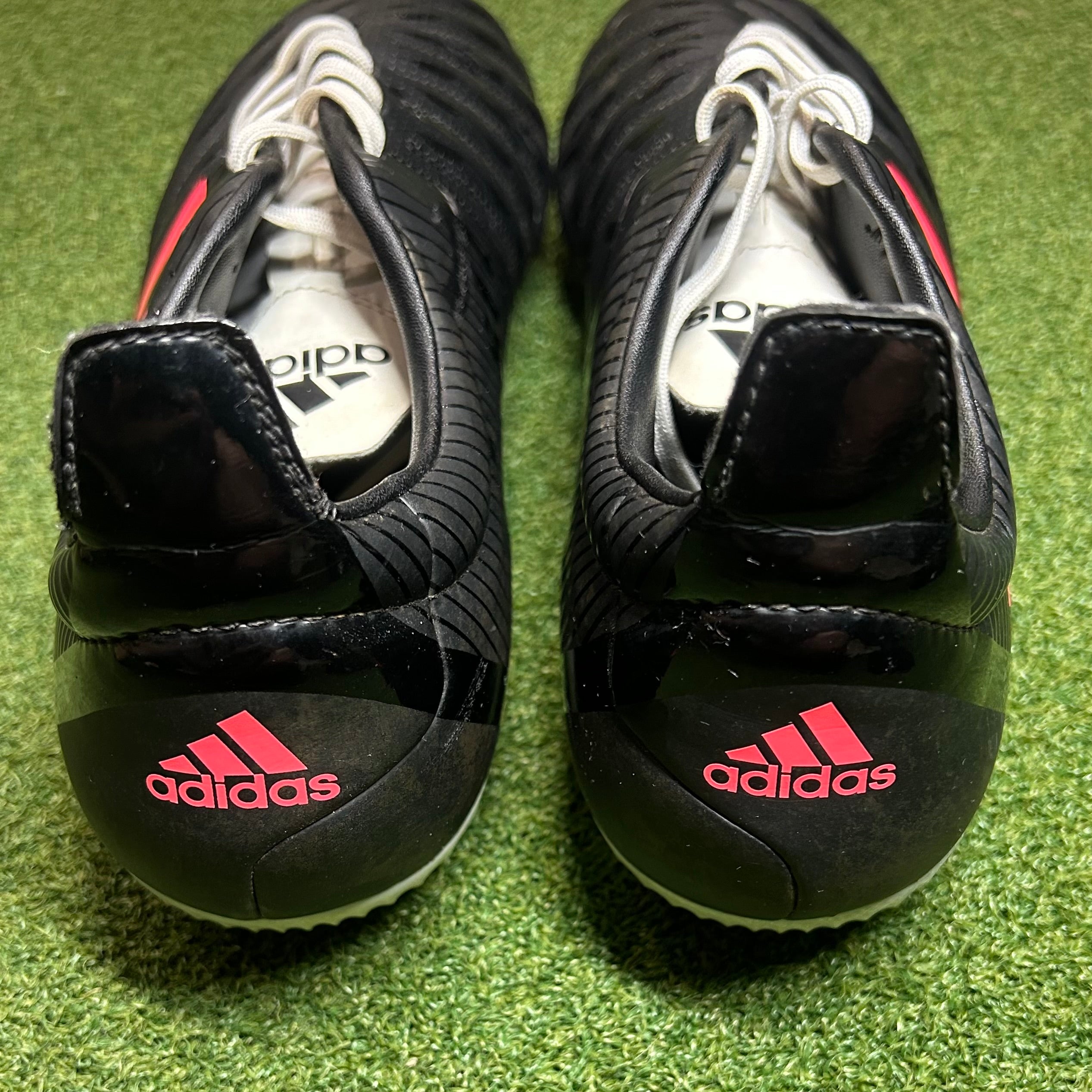 Adidas Malice FG Core Black/Signal Pink/Crystal White behind view