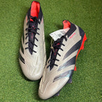Adidas Predator Elite Vivid Horizon Pack SG Firm Ground Football Boots Platin Metallic/Aurora Black/Carbon front view