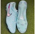 Nike Tiempo Legend 10 Elite FG Herren Light Blue/White side view