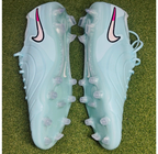 Nike Tiempo Legend 10 Elite FG Herren Light Blue/White stud view