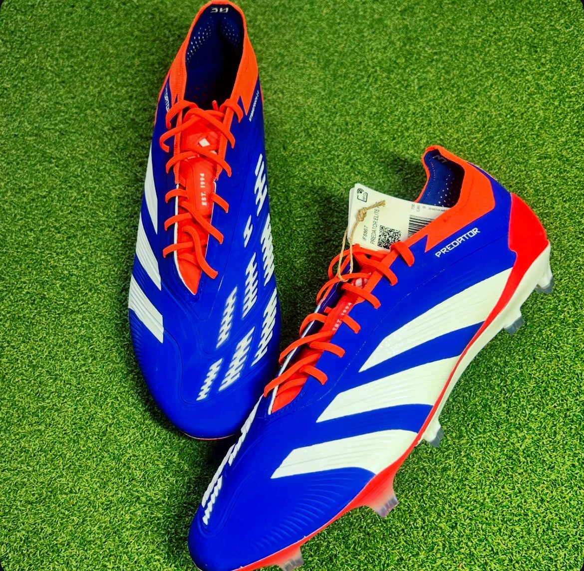 ADIDAS PREDATOR ELITE FG Lucid Blue/Ftwr White/Solar Red