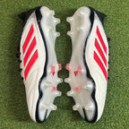 Adidas Copa Pure III Elite Leather FG White/Lucid Red/Black *Sample* stud view