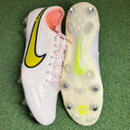 NIKE TIEMPO LEGEND IX ELITE SG anti-clog Guava Ice/Yellow Strike/Sunset Glow side view