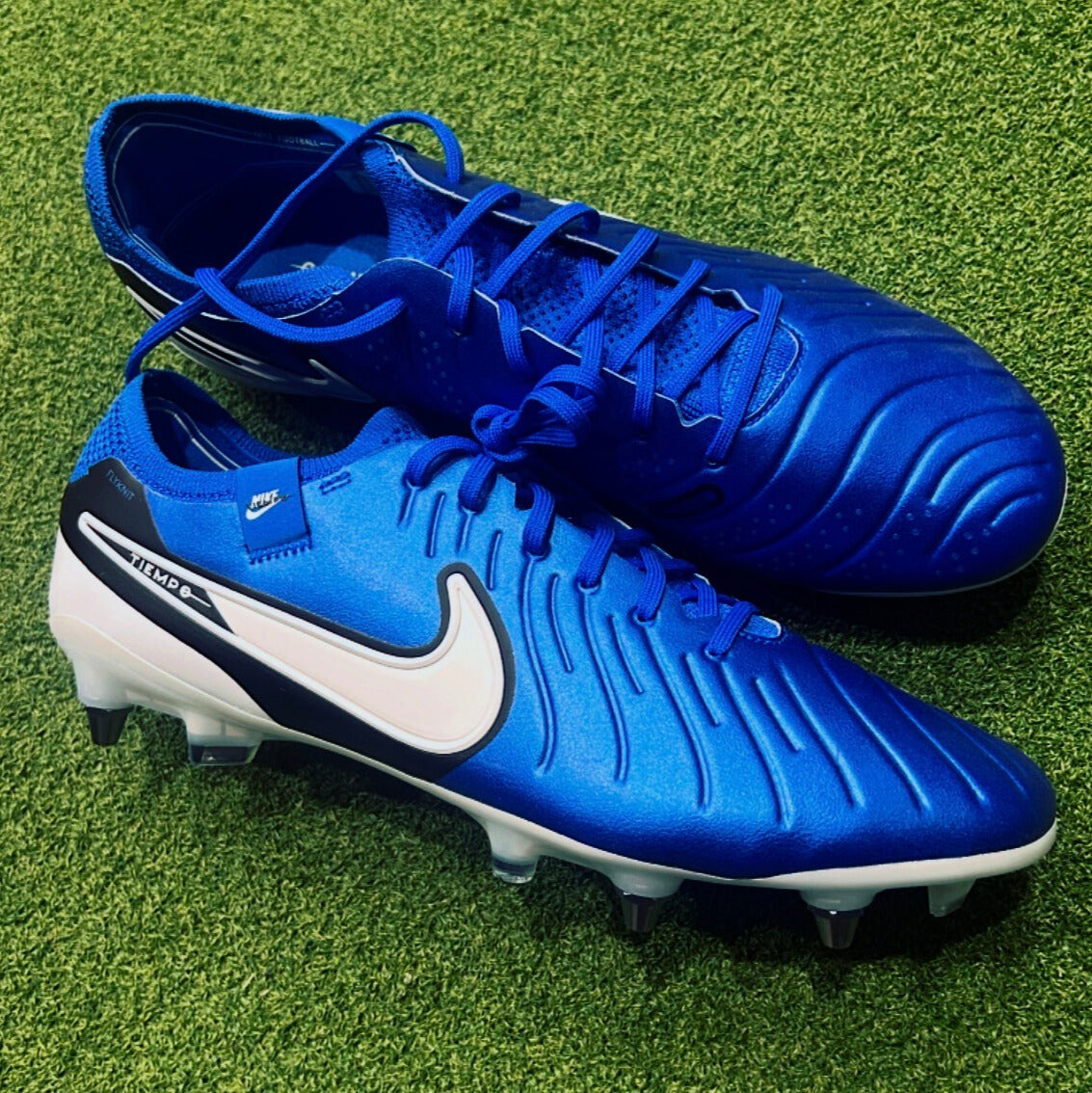 Nike Tiempo Legend 10 Elite SG Soar Blue White side view