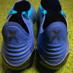 Adidas X 19.1 FG Firm Ground Football Boots Royal Blue/Footwear White/Core Black behind view