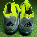 Adidas Men's ACE 16.1 Primeknit FG/AG Silver Metalic/Core Black/Solar Yellow behind view